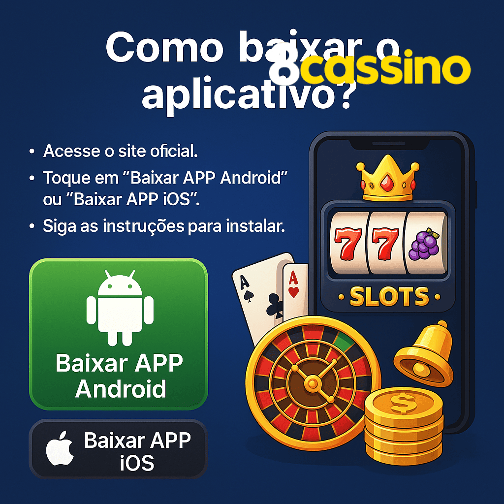 Baixe 8 CASSINO e reivindique bônus